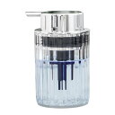 【送料無料】LAZEENOOK ソープディスペンサー 泡 プラスチック製 泡ハンドソープ ディスペンサー ソープボトル250ml 広口 手動 押しタイプ 台所 キッチン 洗面所 トイレ バお風呂場などに適用 (透明色)