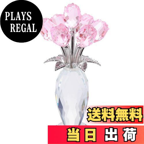 【送料無料】Kertari 誕生日プレゼント女性 人気 バラ 花 クリスタル フラワー 造花 インテリア 結婚祝い 【正規品】k9 水晶 枯れない花 薔薇 ガラス細工 置物 結婚記念日 妻へ ギフト 母の日 送別会 卒業祝い クリスマス 退職祝い 喜寿 御祝い ホワイトデー に適用 母親 彼
