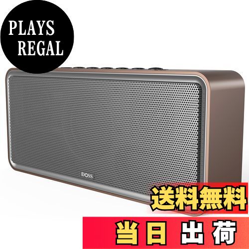 【送料無料】DOSS SoundBox XL Bluetoothスピーカー 32W大音量 デュアルDSP技術搭載 ポータブル ブルー..