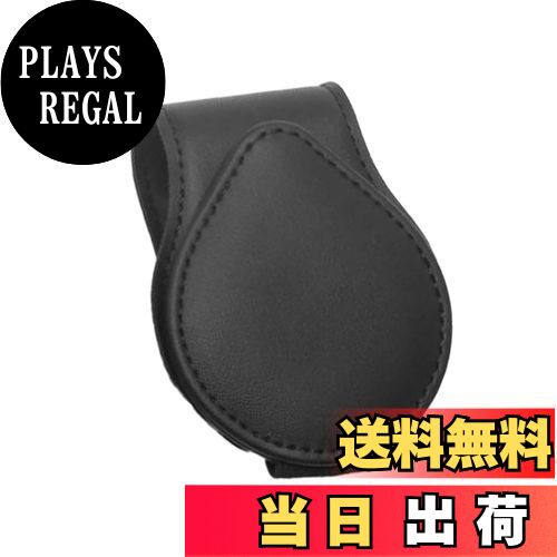 【送料無料】[CHENLONB] サングラスホルダー 車 眼鏡ホルダー レザー素材 取り付け簡単 サンバイザー取..