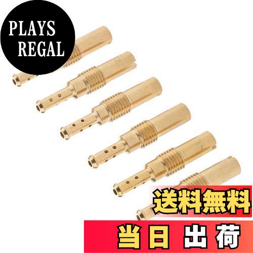 【送料無料】F Fityle 6個 パイロットジェット スロージェット #32#35#38#40#42#45