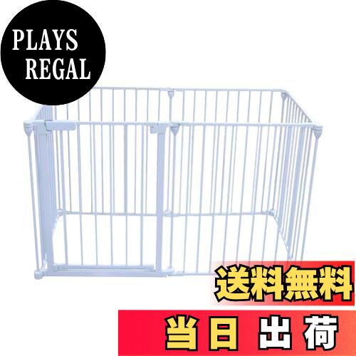 【送料無料】Ksmsem 犬 サークル 室内 中大型犬 サークル 折りたたみ 床固定補強ステッカー付き 小型犬..