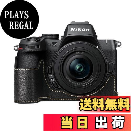 【送料無料】ニコン 用 NIKON Z50II 用 カメラ ハーフケース BEADY z50 ii 専用 カメラ ケース Z50 II z50ii カバー Z50 2代 PUレザー 保護ケース ブラック