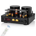 Nobsound 6U1 6A2 ECH81 HiFi Bluetooth 5.0 真空管 パワーアンプ COAX OPT プリメインアンプ USB プレーヤー