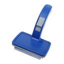 【送料無料】CAPASTEC ペット用 猫 犬グルーミングブラシ、カーブドファームスリッカードッグブラシ、ロングヘアードドッグやキャット用のデマットブラシ、20...