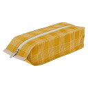 【送料無料】CAPASTEC ペンケース 筆箱 文房具 シンプル 大容量 おしゃれ 軽量 大人 可愛い オックスフォード生地 1個入り 黄