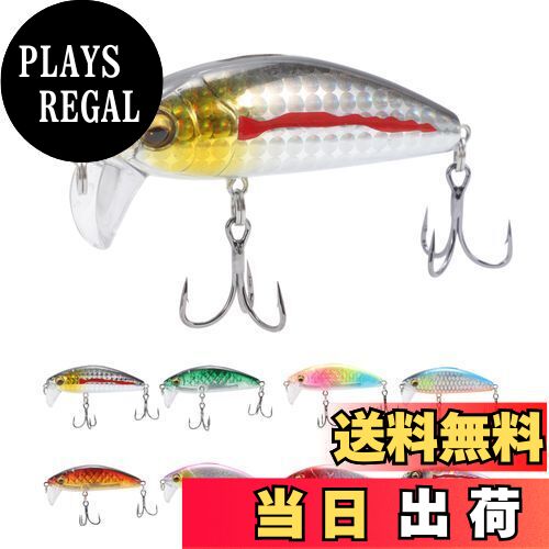 【送料無料】CAPASTEC ミノー ルアー リップ付き ラトル入り 鳴る音で誘魚 シーバス シンキングミノー ..