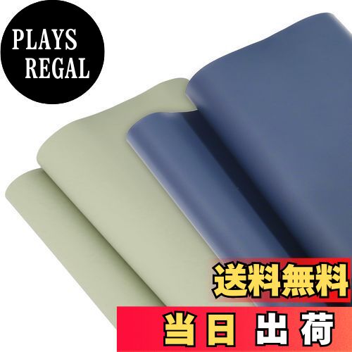 【送料無料】CAPASTEC テーブルクロス PUレザー テーブルマット デスクマット 両面使用 撥水加工 テーブルカバー 多機能 防塵 防水 耐久 耐熱 汚れ防止 まっちゃ緑 40x100cm