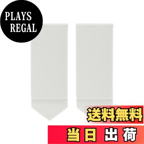 【送料無料】CAPASTEC ブックマーク しおり レザー ページブックマーク ブックマーカークリップ ページマーカー 読者 子供用 読書ギフト 2個 白