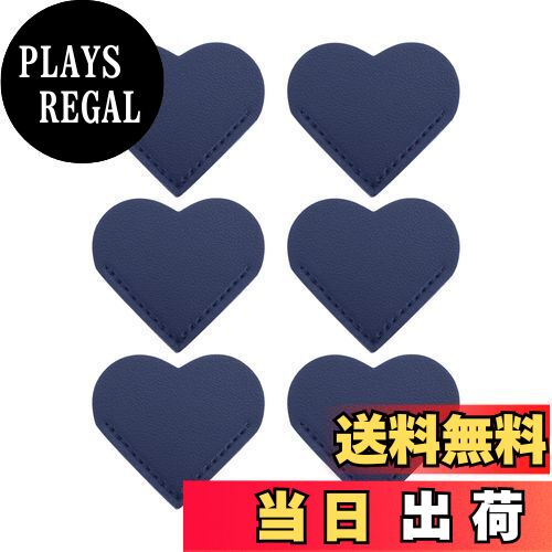 【送料無料】CAPASTEC ブックマーク しおり ハート レザー ページブックマーク ブックマーカー ページマーカー 読者 子供用 かわいい 読書ギフト 6個...