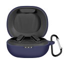 CABOBE For Anker Soundcore Life P3 ケース シリコンケース 収納カバー保護ケース 耐衝撃性 落下防止保護 着脱簡単 男女兼用 装着充電可能 防水 防塵 軽量(ブルー)