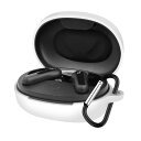 CABOBE For anker soundcore life p2 mini ケース シリコンケース 収納カバー保護ケース 耐衝撃性 落下防止保護 着脱簡単 男女兼用 装着充電可能 防水 防塵 軽量(ホワイト)