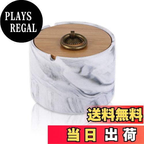 【送料無料】灰皿、蓋付きセラミック灰皿、防風、屋内または屋外用のシガレット灰皿、大理石の灰皿、喫煙者用灰ホルダー、ホームオフィス装飾用のデスクトップスモーキング...
