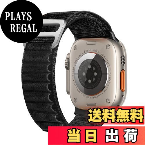 【送料無料】[XYTYJQ] for Apple Watch 用 バンド 38mm 40mm 41mm 42mm 44mm 45mm 49mm ユニバーサル 伸縮性 腕時計バンド Apple Watch 用 Series Ultra/SE2/SE/8/7/6/5/4/3/2/1 対応 通気性と柔らかい ナイロンループ クイックリリース (工具が要らなく、気軽に差し替える