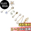 【送料無料】EZ PEACH ブローチ 人工真珠 安全ブローチピン 8個 ストールピン 合金 双頭 装飾用 プレゼント 安全ピン 滑り止めピン ケース付き 襟ピ...