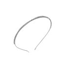【送料無料】EZ PEACH カチューシャ シンプル リボン パール キラキラと輝 ラインストーン ヘッドアクセ ヘア デイリー ヘアアクセサリー カチューシャ パールカチューシャ 可愛い 前髪 髪留め 髪飾り 結婚式 発表会 入学式 (キラキラと輝/Silver)