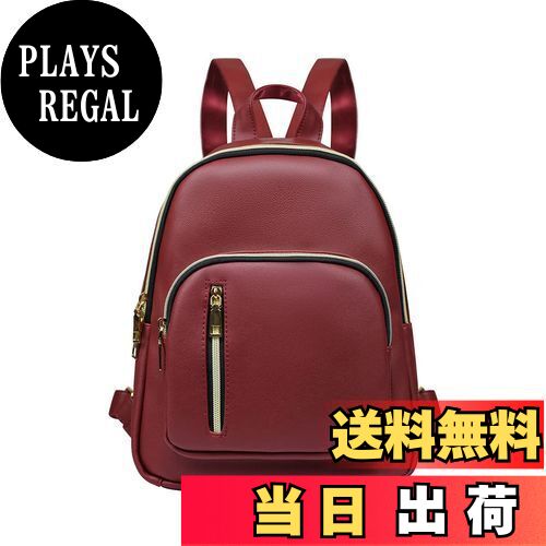 【送料無料】[Yanaier] リュック レディース PUレザー ミニリュック 大容量 防水 軽量 背面ファスナー ..