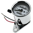 cocoriko バイク用 スピードメーター 140km 汎用 12V 取付簡単 ステー付 走行距離 バックライト トリップメーター オドメーター (ホワイト)