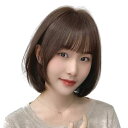 DAILUOSI ウィッグ ボブ フルウィッグ レディース ストレート自然 フルウィッグ セミロング 耐熱 可愛い 小顔効果 ネット付き wig ストレート 自然 原宿 人気 定番 ふんわり 普段使い向け 変装 ナチュラル フリーサイズ