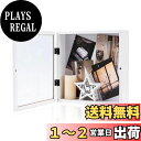 【送料無料】Telarana 額縁 写真立て フォトフレーム 標本箱 シャドウボックス 立体額 ボックスフレーム マグネット付き ホワイト「外径294 x294...