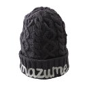 マズメ(Mazume) ニットワッチ MZCP-F747-01 ブラック