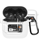 BOOLINN 可兼容 JBL TOUR PRO2 ケース【BOOLINN】 対応 jbl tour pro2 360°プロテク TPU素材 防水 キズ防止 軽量小型 装着充電可能 耐衝撃 カラビナ付き jbl ツアープロ 2 ケース(ホワイト)