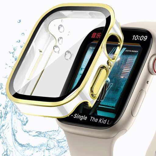 CIOODDW Apple Watch ケース 40mm/44mm 対応 アップルウォッチ Series6/Se2/Se/5/4 アップルウォッチ保護カバー ガラスフィルム 一体型 3D直角エッジデザイン PC+ガラス画面 高透過率 指紋防止 装着簡単 耐衝撃 全面保護 Apple Watch用 カバー スターライト(40mm,光沢防 CIOODDW Apple Watch ケース 40mm/44mm 対応 アップルウォッチ Series6/Se2/Se/5/4 アップルウォッチ保護カバー ガラスフィルム 一体型 3D直角エッジデザイン PC+ガラス画面 高透過率 指紋防止 装着簡単 耐衝撃 全面保護 Apple Watch用 カバー スターライト(40mm,光沢防