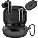CIOODDW Anker Soundcore P40i ケース ケース対応 soundcore p40i 液状シリコン p40i ケース 全面保護 充電 LEDライトが見える 耐衝撃 軽量 キズ防止 おしゃれ ワイヤレス充電対応 キーホルダー付き soundcore p40i ケース(ブラック)