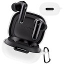 【CIOODDW 】anker soundcore p40i ケース 対応soundcore p40i 液状シリコン アンカー イヤホンケース p40i 全面保護 装着充電可能 落下防止 キズ防止 耐衝撃 防塵 防水 軽量 収納 カラビナ付き アンカーp40iカバー(ホワイト)
