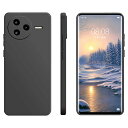 【送料無料】For Xiaomi POCO F7 Pro 5G 用 ケース カバー【KONXISA】液体シリコン TPU スマホケース マット仕上げ 軽量 超薄型 衝撃吸収 耐指紋 滑り止め 傷つけ防止 360°保護 高精度カット(カメラ/ボタン完全保護)(ブラック)