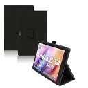 For COOPERS YQ11M ケース 10.1インチ タブレット 保護ケース 高級PU 全面保護 調節可能 防水防汚 衝突防止 薄型軽量 良い手触り Greerass 長持ち スタンド機能付き タブレット ケース (ブラック)(2)
