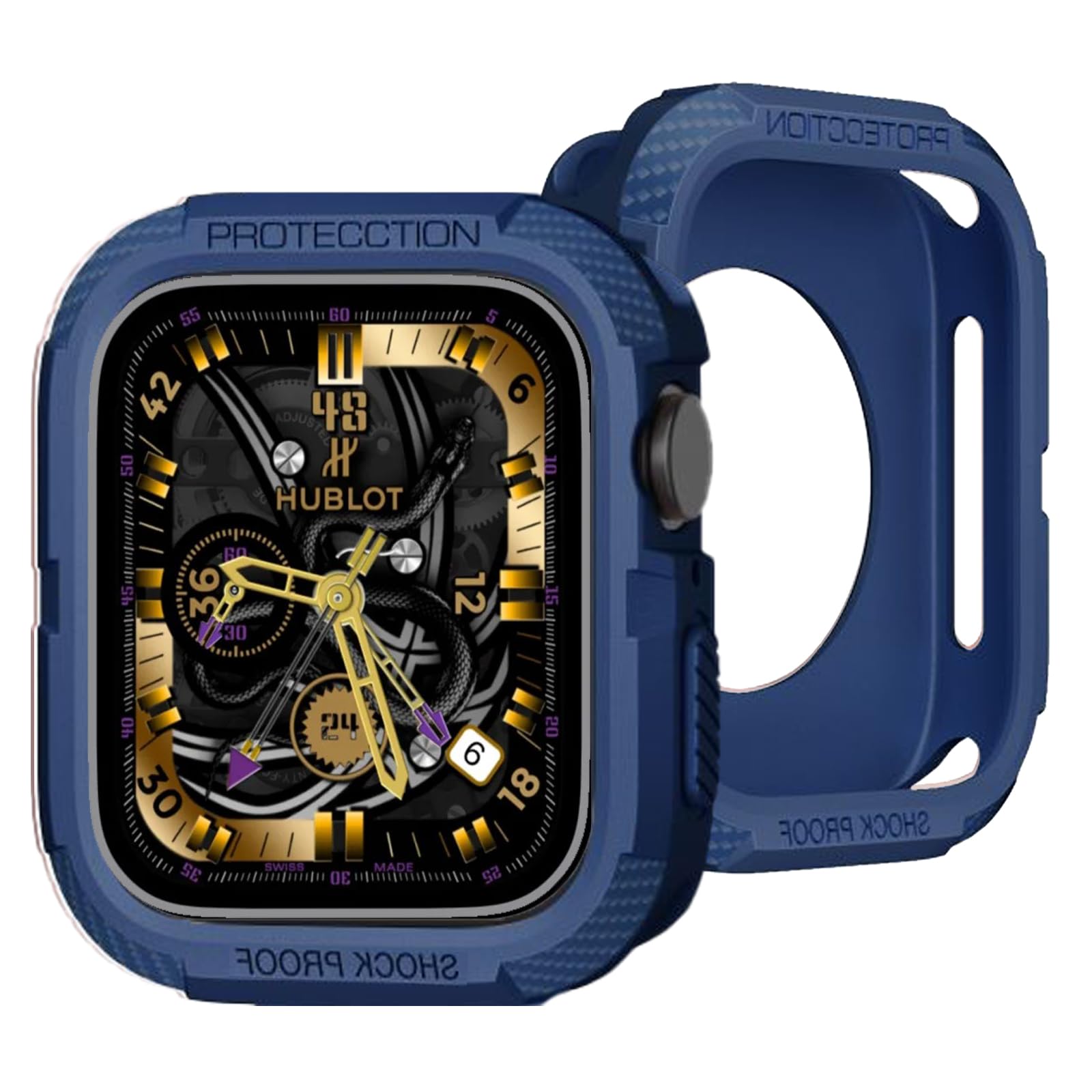 UIUIKA Apple Watch ケース 45mm | 44mm アップルウォッチ TPU 保護ケース