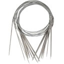 DFsucces 編み棒 8本入 全長80cm 手あみ針 手芸道具 DIY 毛糸編み針 セーター マフラー 帽子 ニット プレゼント ギフト