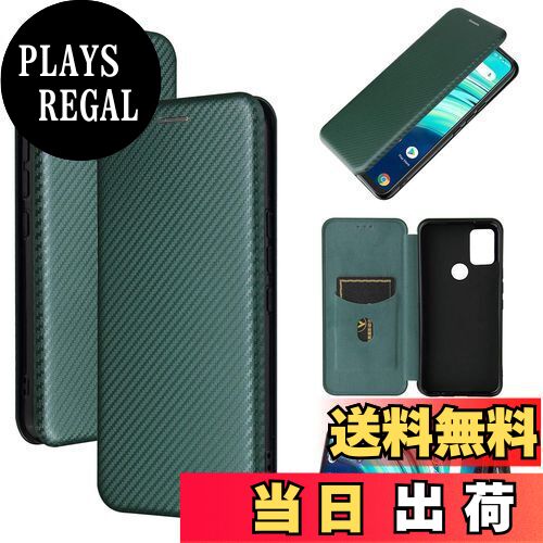 【送料無料】Pelanty UMIDIGI A9 Pro ケース 手帳型 炭素繊維調 Umidigi a9 pro 携帯カバー UMIDIGI A9Pro 背面ケース 軽量 薄型 財布型 カード収納 UMIDIGI A9 Pro スマホケース マグネット ストラップ付き 耐衝撃 全面保護-グリーン