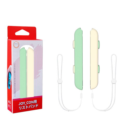 PGRTYOF Switch Joycon用リストストラップ - 【Switch/Switch 有機ELモテル対応】Joy Conジョイコンコントローラー用ストラップ交換パーツアクセサリー、スイッチジョイコンストラップ締め付け調整可能(2パック) (緑がかった白) PGRTYOF Switch Joycon用リストストラップ - 【Switch/Switch 有機ELモテル対応】Joy Conジョイコンコントローラー用ストラップ交換パーツアクセサリー、スイッチジョイコンストラップ締め付け調整可能(2パック) (緑がかった白)