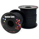 【送料無料】emma kites 100% ブレード ケブラーライン ブラック 高強度 軽量 編み構造 10M x 250kg / 550lb 破断強度 アウト...