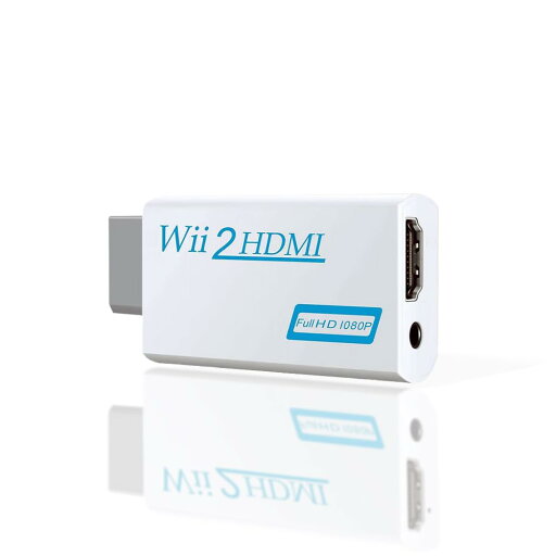 BOOHUQICH wii hdmi 変換 コネクタ hdmi変換アダプター フルHD モニター 480p/720p/1080pに出力可能 信号干渉低減 強耐熱性 携帯便利 ホワイト BOOHUQICH wii hdmi 変換 コネクタ hdmi変換アダプター フルHD モニター 480p/720p/1080pに出力可能 信号干渉低減 強耐熱性 携帯便利 ホワイト