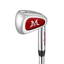 MAZEL (マゼル) ミニ ドライバー/アイアンゴルフクラブ スイング練習器具 スイングトレーナー 素振り ヘッドスピードアップ 飛距離アップ 打撃精度を向上させる (赤(ミニ ミニ アイアン), ミニ アイアン,右利き)