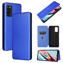 Pelanty Blackview A100 ケース 手帳型 炭素繊維調 Blackview A100 携帯カバー Blackview A100 背面ケース 軽...