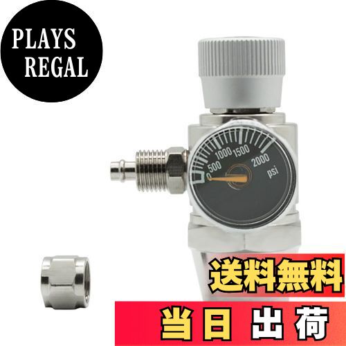 【送料無料】Buerjia 水族館用 CO2 レギュレーター 水族館用レギュレーター CO2 レギュレーター 2000psi 圧力計 6mm サクションチューブ用 5/8-18UNF