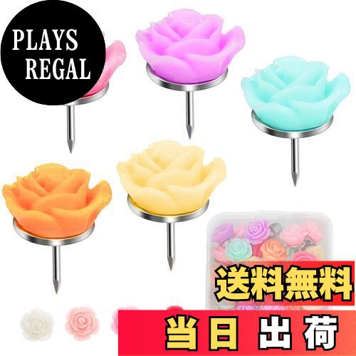 【送料無料】TVETE レジン 画鋲 押しピン プッシュピンタック 【30個入り】押しピン コルク用 ボード ..