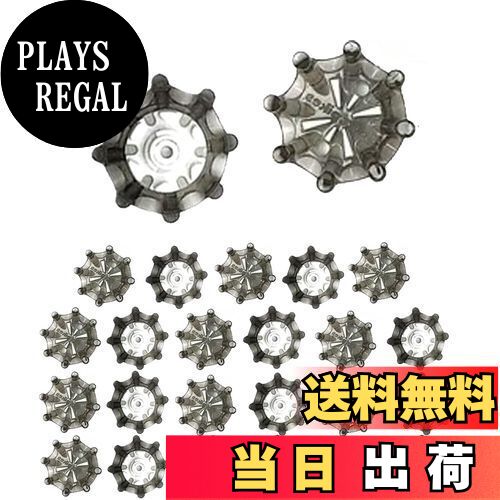 【送料無料】Lofthestar ゴルフシューズ用スパイク 25本 固定 スパイク鋲 ゴム 交換 (Soft spikes) グレー