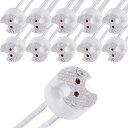 【送料無料】Xiatiaosann LED MR16 GU5.3 ソケット、10個 ハロゲン ランプ電球 セラミック コネクタ ワイヤ アダプタ MR11 G4...
