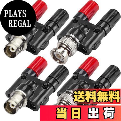 PLAYS REGAL㤨̵֡Xiatiaosann BNC  ᥹ ץ饰 - 2X 4mm ǥ奢 Хʥ ᥹ å å Хǥ ݥ RF Ʊͥ BNC Хʥ ץ ѡƱ ץå4 ġפβǤʤ1,899ߤˤʤޤ