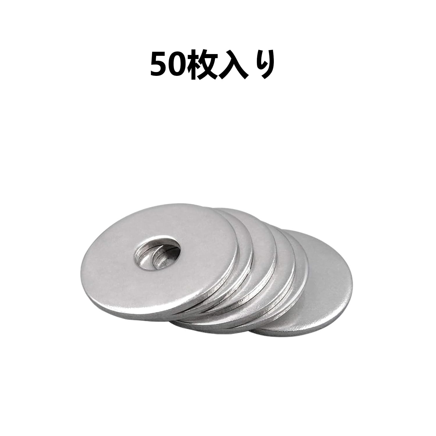 ������̵����POTRRCIUSUER ʿ��å��㡼 ���å��㡼 304 ���ƥ�쥹 (M5�ѡڳ���10mm, ���� 0.5mm��50����)