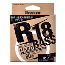 【送料無料】シーガー(Seaguar) ライン シーガー R-18 フロロリミデッド ハードバス 80m 6lb 透明