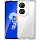 Miimall【クリア】 ASUS ZenFone9専用ケースZenFone 9専用カバー ソフト TPU材質 擦り傷防止 PC材料 軽量 薄型 防衝撃 ASUS ZenFone 9全面保護ケース ZenFone 9保護カバー(透明)