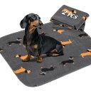 【送料無料】犬 ペットシーツ 洗えるペットシーツ おしっこパッド 漏れ防止 防水マット 滑り止め 速乾 繰り返し使用可能 洗濯機で丸洗い 小型犬 中型犬 猫 小動物用(60×45cm 2枚セット)