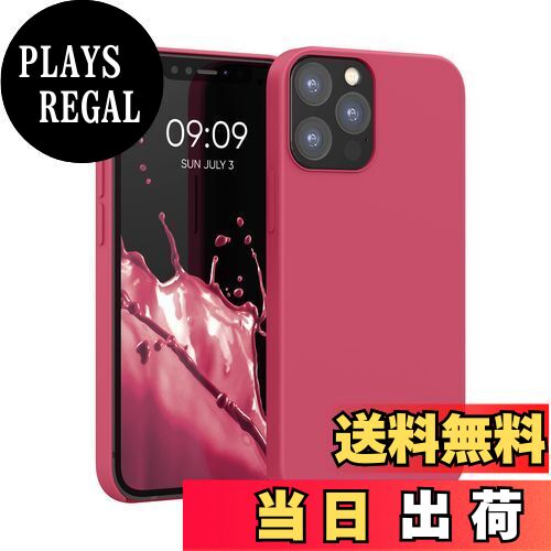 【送料無料】kwmobile スマホケース Apple iPhone 12 / iPhone 12 Pro対応 ケース - TPU リキッド シリコン カバー - 耐衝撃 傷防止 サラサラ Case