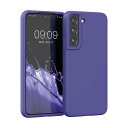 【送料無料】kwmobile スマホケース Samsung Galaxy S22対応 ケース - TPU リキッド シリコン カバー - 耐衝撃 傷防止 サラサラ Case
